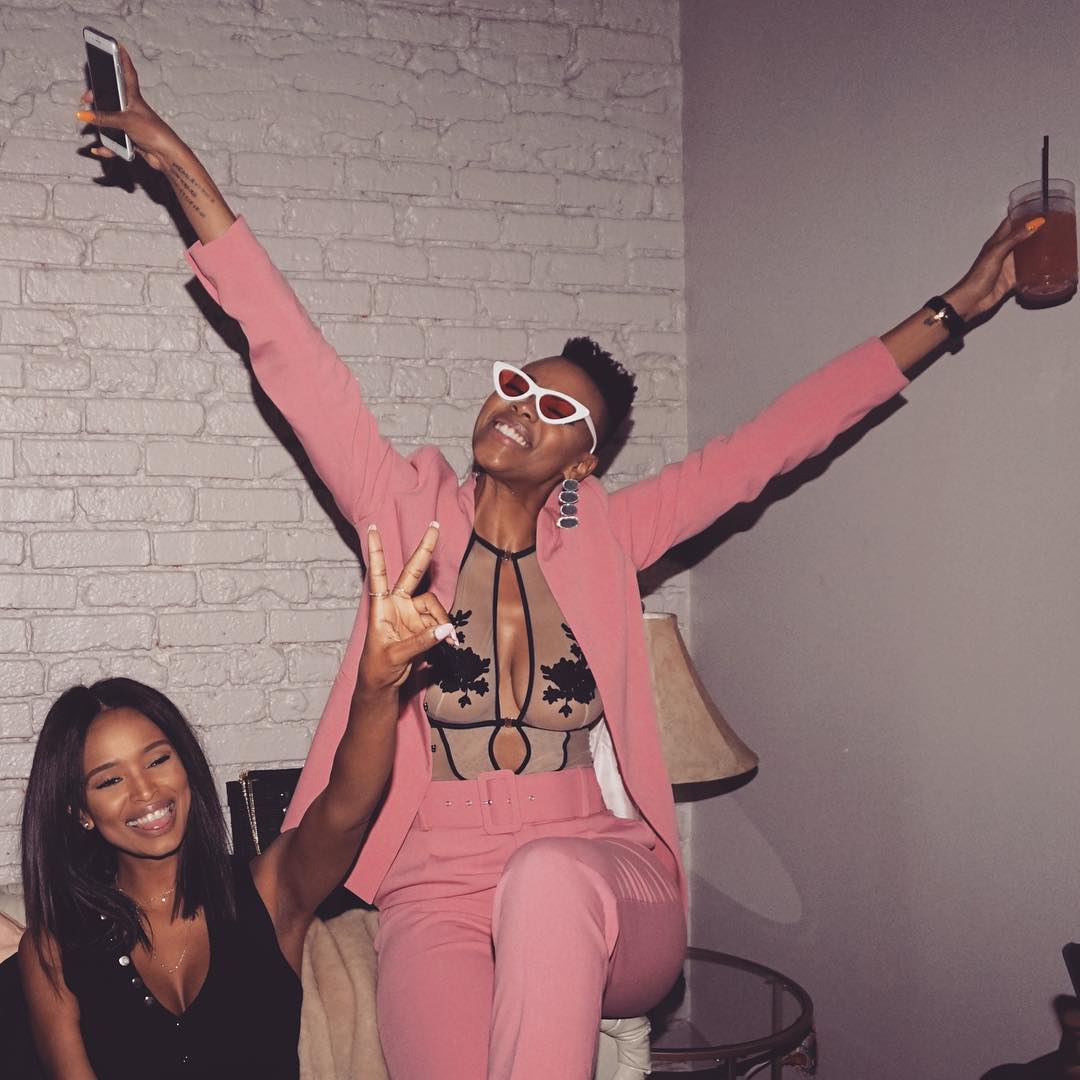 Ayanda Thabethe and Lootlove in Rodeo Drive (Photos)
