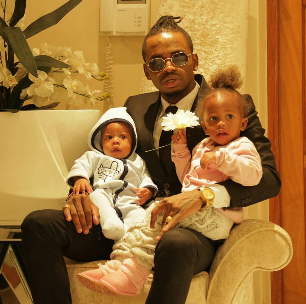 Picha 5 za Wasanii  Na Watoto Wao