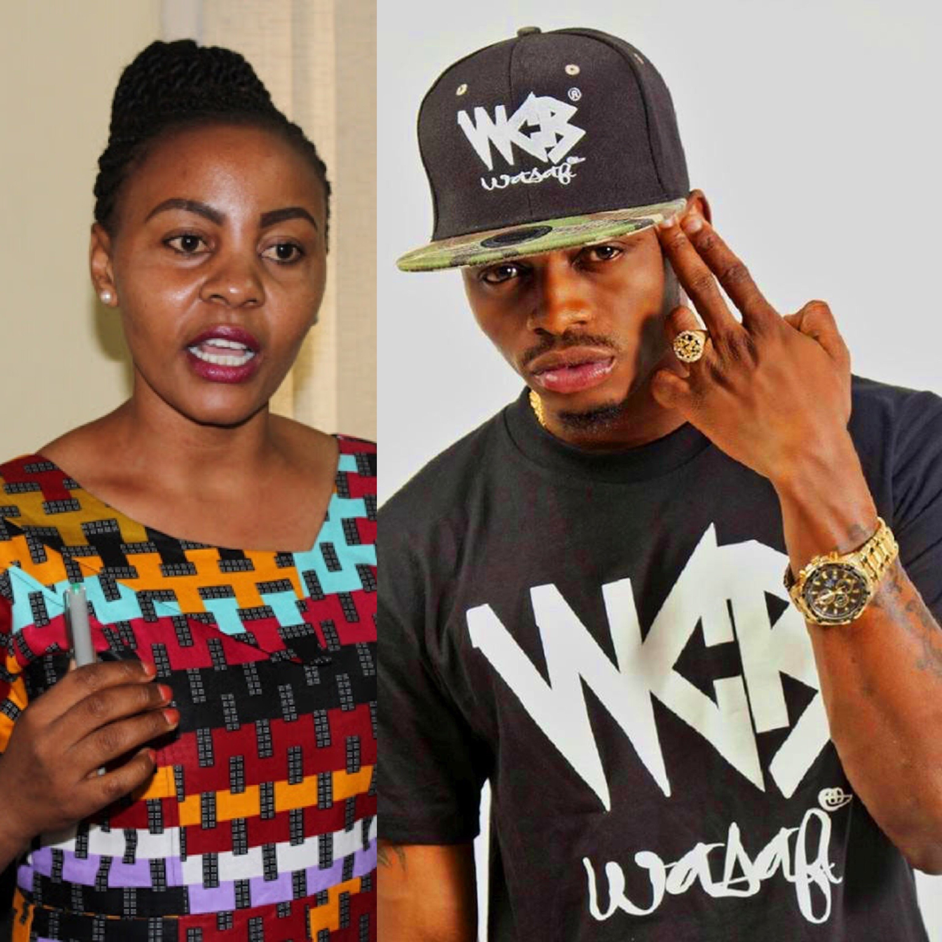 Diamond Amtolea Uvivu Naibu Waziri Shonza Baada Ya Kufungia Nyimbo Zake