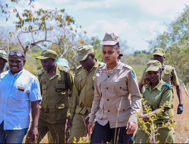 Mh. Jokate Aanza na “Operation Jokate ” Kisarawe.