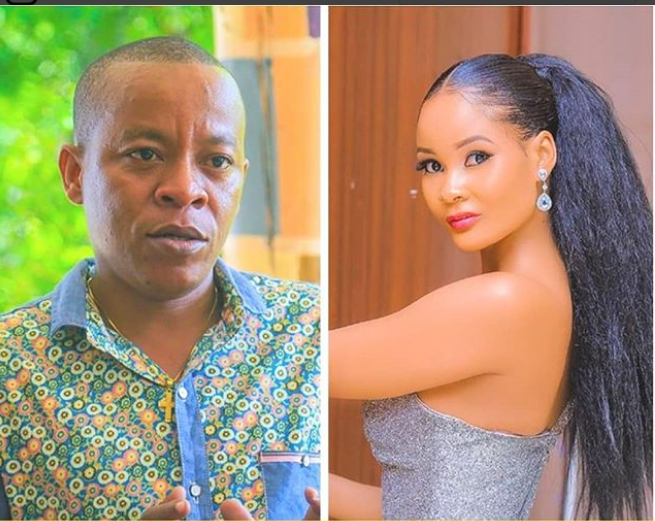 kijembe cha Steve Kilimlenga Hamisa Mobeto.