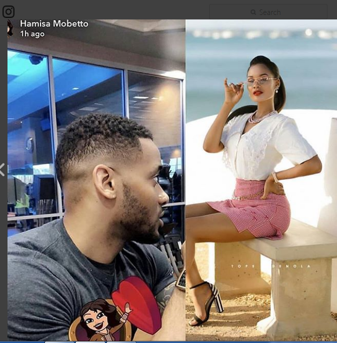Picha ya Mwanaume Kwenye Snapchat ya Hamisa Yazua Utata.