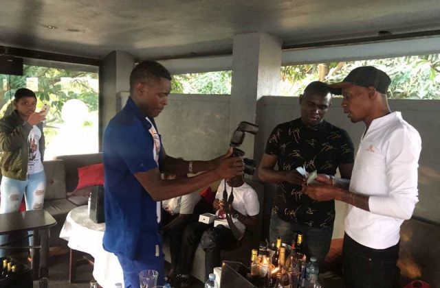 Shocking: Chameleone caught on camera stealing from Bryan white. Watch!