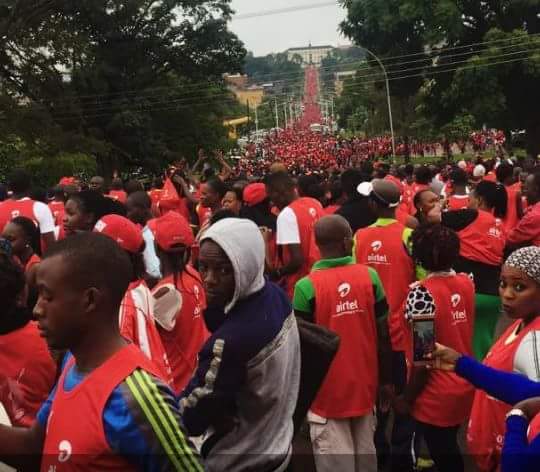 Thousands of People Turn up for the Kabaka’s Run 2018