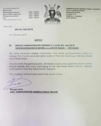 Court blocks “Radio the great” album release