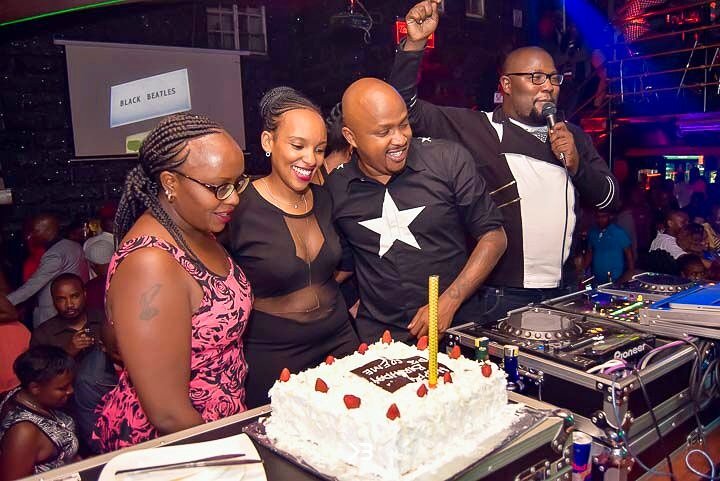 DJ Creme, wife, sister and friends