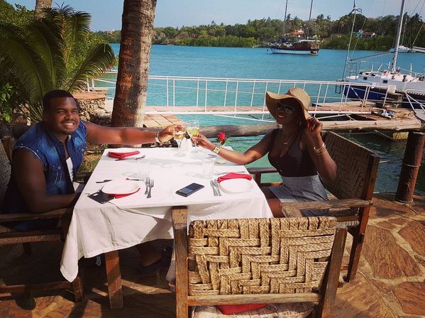 5 circumstantial evidence that prove Akothee is romantically involved with her manager (Photos)