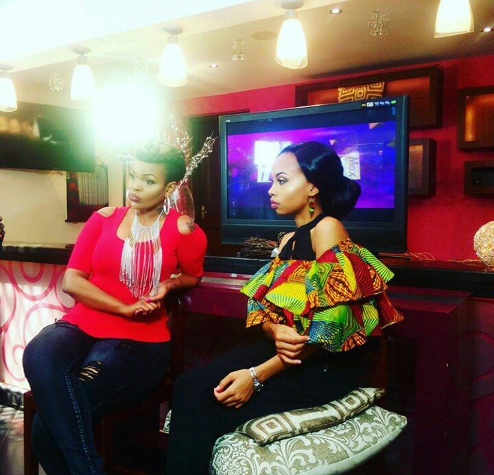 Brenda Wairimu hangs out with her grown daughter
