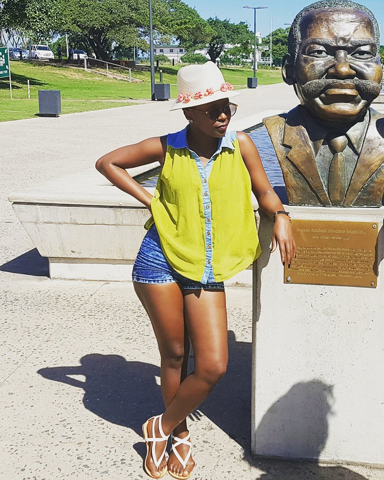 Kansiime in booty shorts