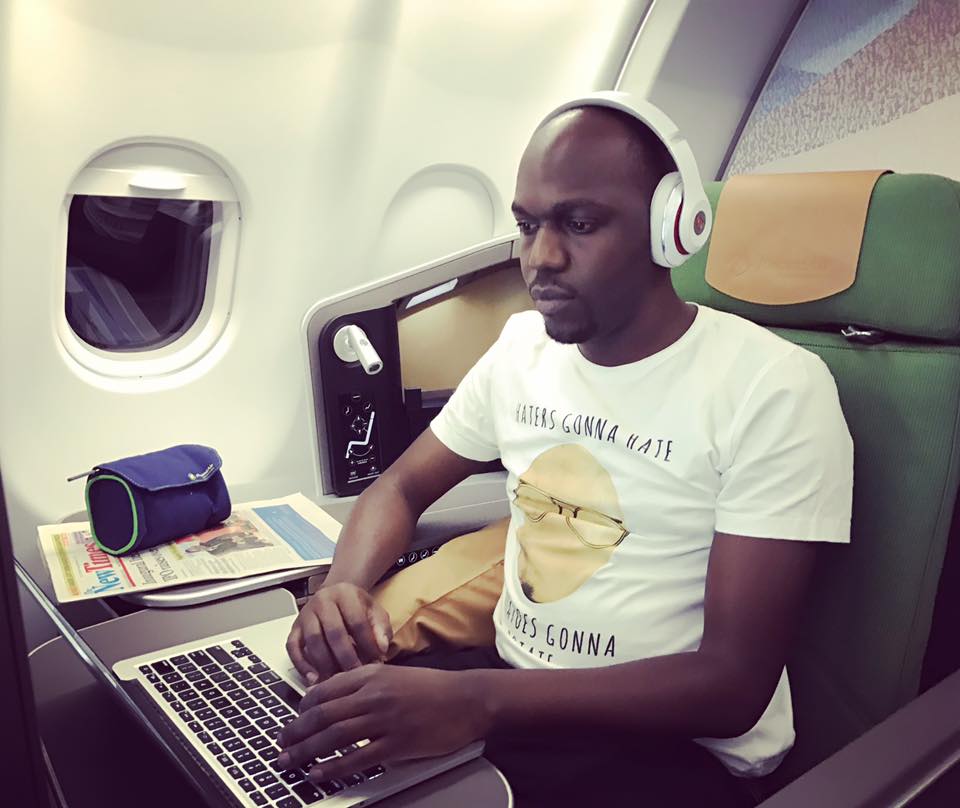 Larry Madowo writes a beautiful message appreciating the beautiful fashionable lady in his life