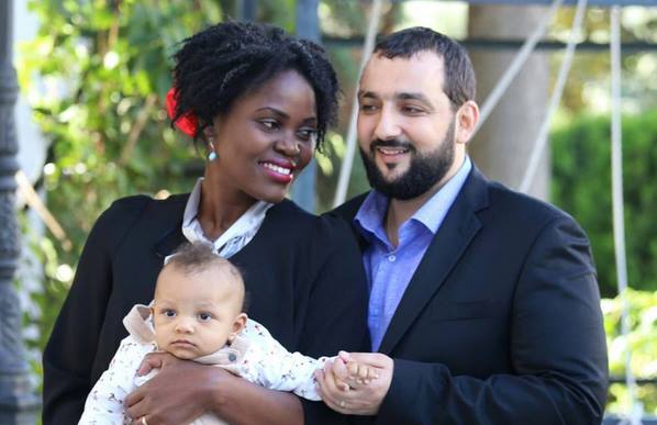 Lizz Njagah with her husband
