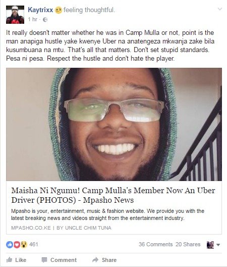 Mykie Tuchie talked about by Kaytrixx