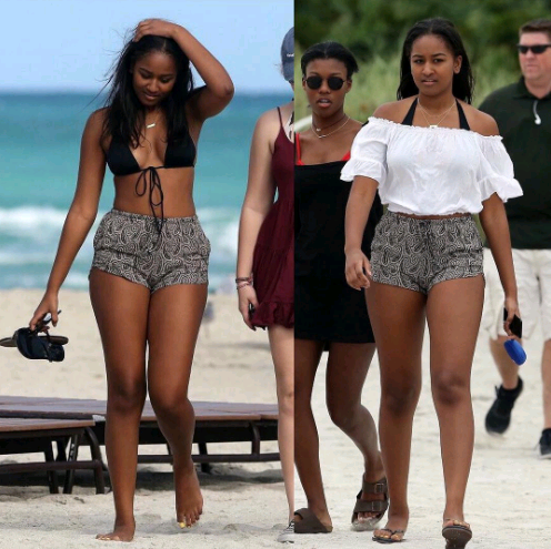 Shasha Obama bikini photos