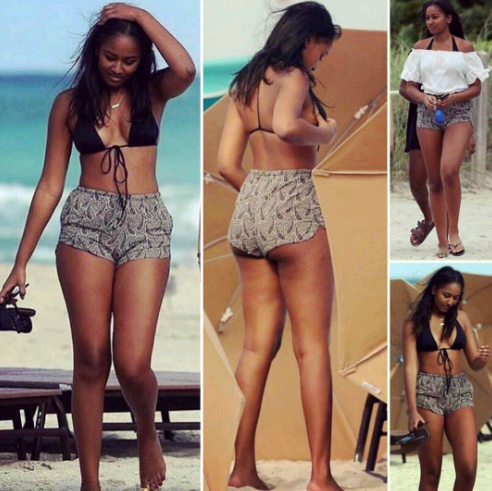 Shasha Obama sexy bikini photos