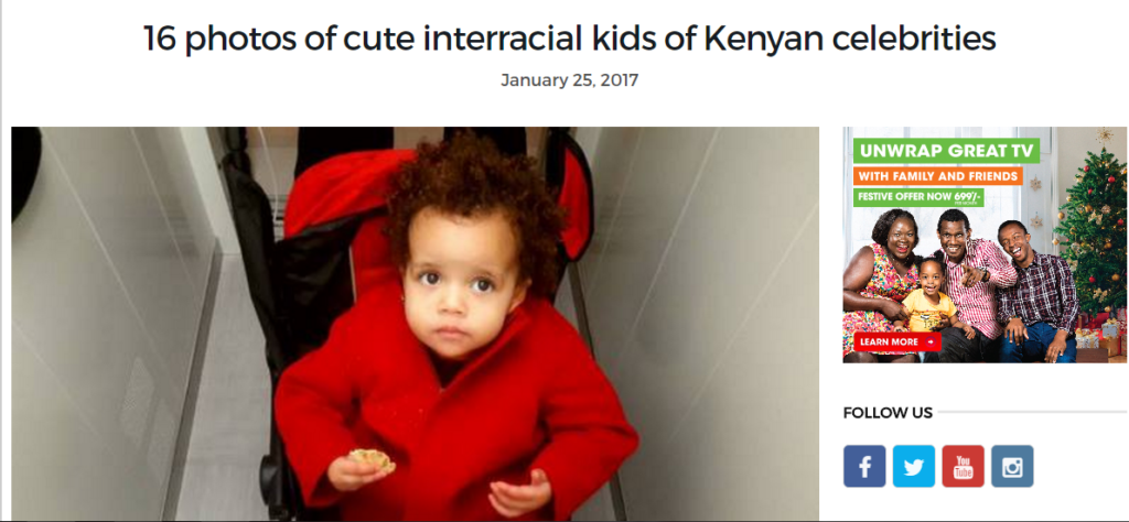 Octopizzo's youngest daughter