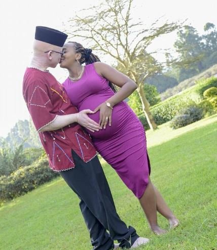 Ukona utoto mingi! MP bashed for sharing his wife’s baby bump photos on social media
