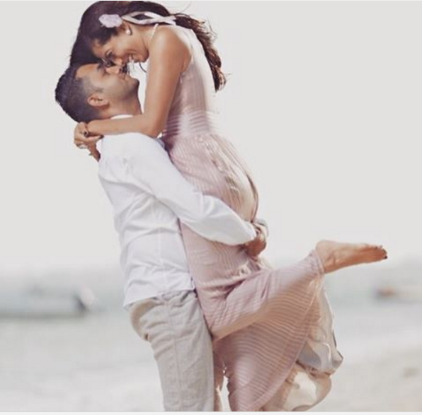 Pinky Ghelani celebrates her 10 year Anniversary today and this is how she chose to celebrate her husband…so Sweet!