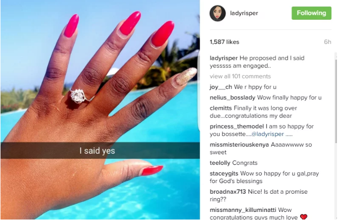 Risper faith engaged
