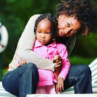 Wahu and young Tumiso
