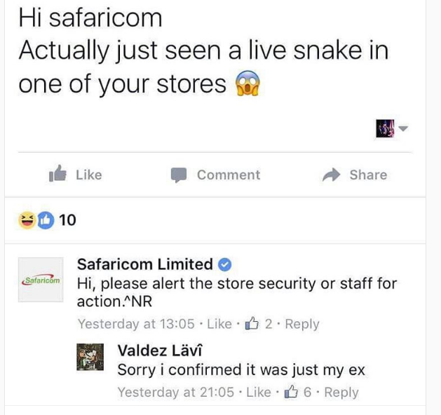 Kenyans go crazy online