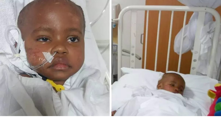 The sad story of baby Brian who’s mum passed away in a grisly road accident in Ruiru and who has since succumbed to Brain damage a year later