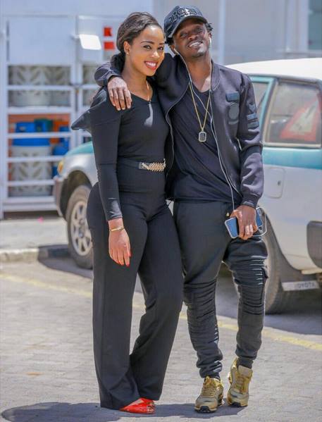 “Mnatufanyanga watoi sana” Bahati told off when he tried to claim Diana Marua is his prayer partner