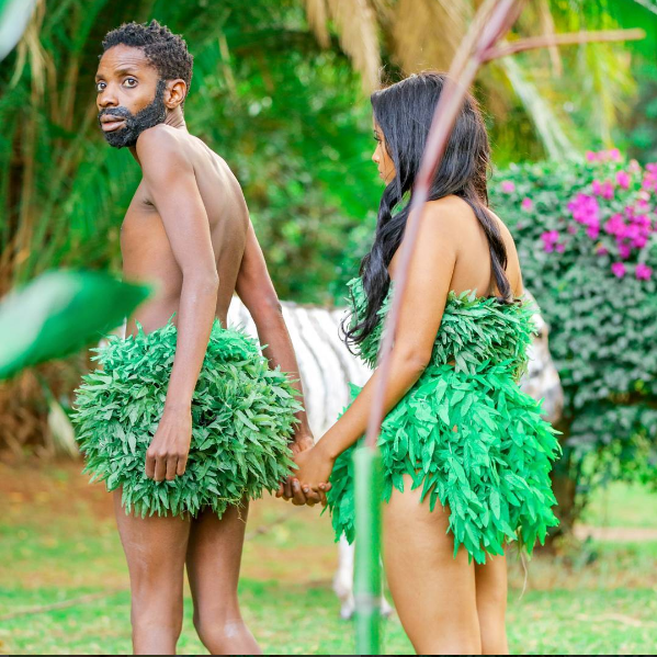Proof that Eric Omondi and his fiance staged the Valentine’s day suprise gift