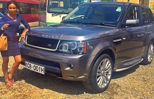 Huddah Monroe selling her posh Range Rover