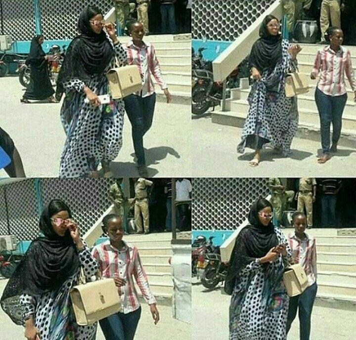 Wema Sepetu escorted to the police station