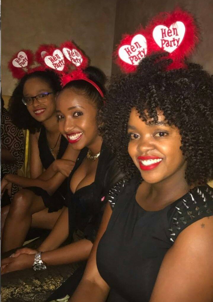 Sarah Hassan's bride maids