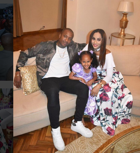 Steve Mbogo at his daughter's party