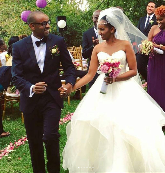 Kenyan celebrities throng Karura as Sarah Hassan finally says I do to long term fiance'(PHOTOS)