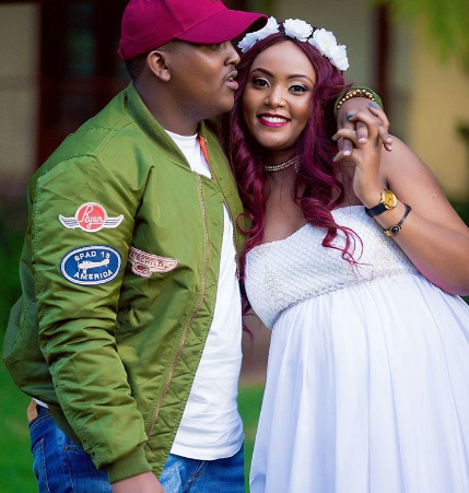 Video vixen Amina Amaru finally unveils her daughters face 40 days after she was born