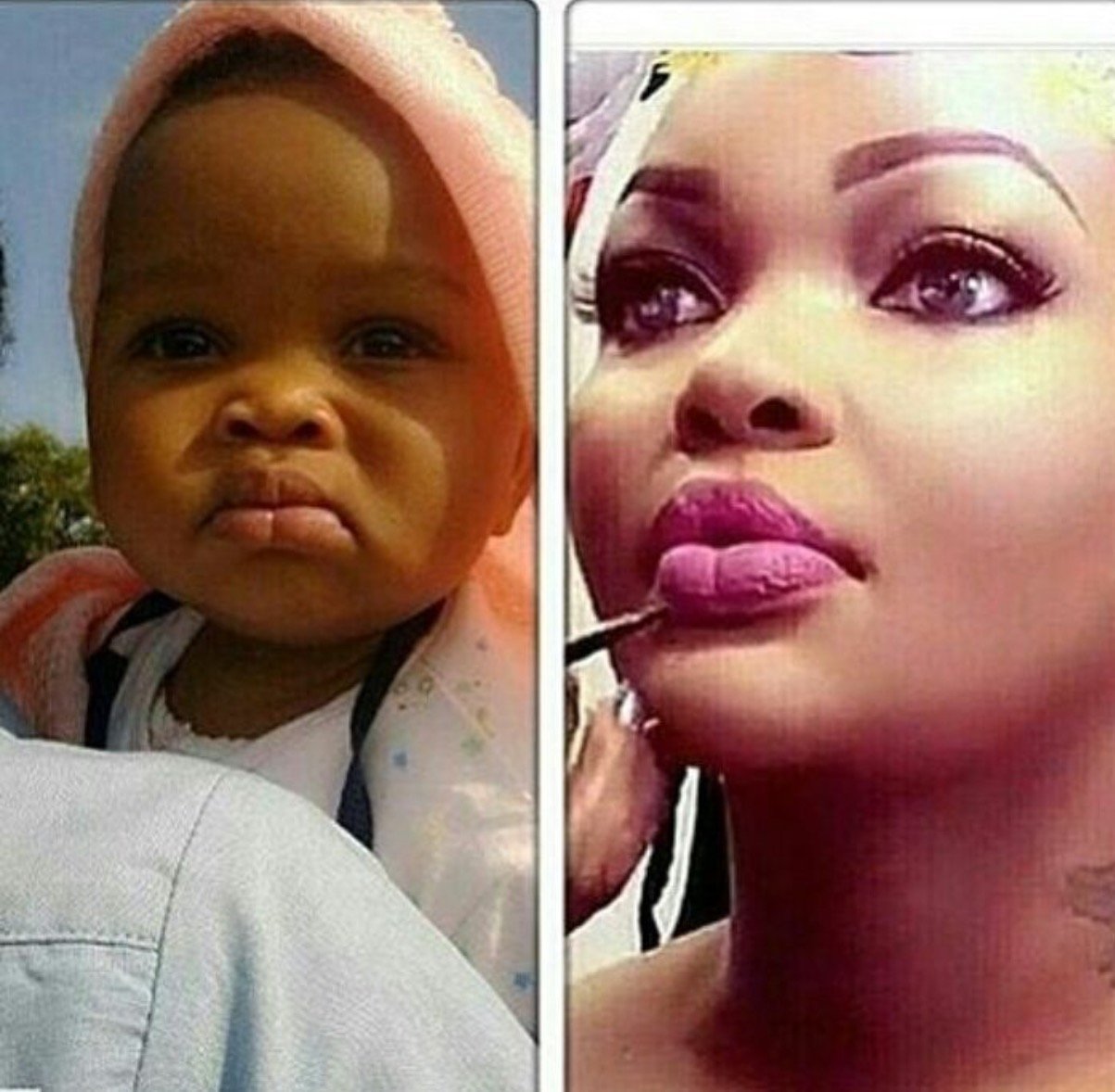 Adorable baby leaves many shocked with how she looks JUST like Wema Sepetu