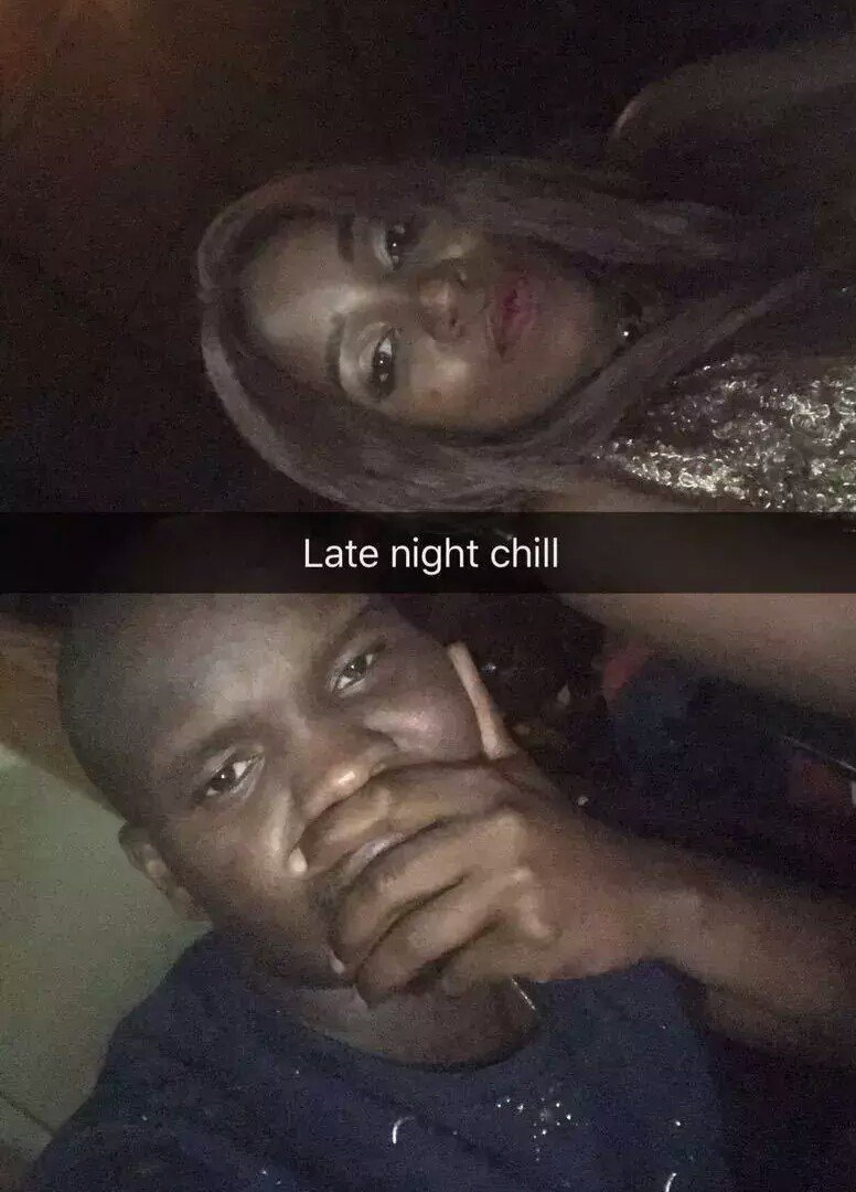 Saumu Mbuvi hanging out with Kelvin Shaban