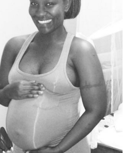 Mishi's baby bump