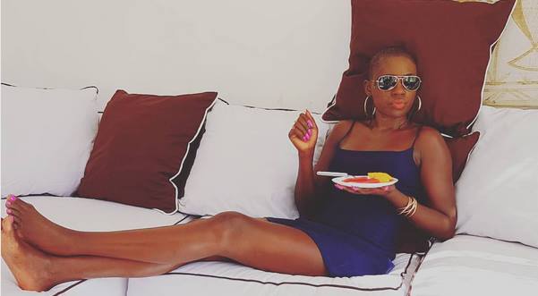 Akothee sends Betty Kyallo birthday message as she gets a massage at her salon