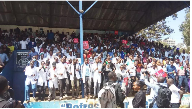 Doctors strike