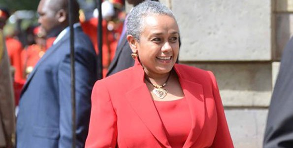 First lady, Margret Kenyatta