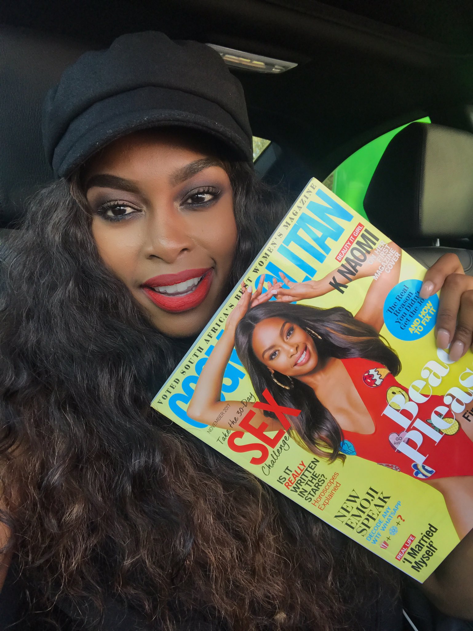 K Naomi dedicates first mag cover to granny