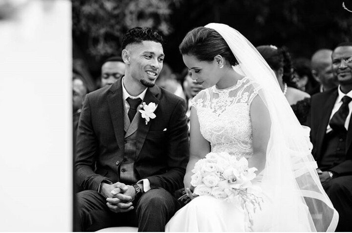 World record holder Wayde van Niekerk weds