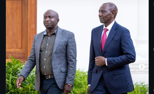 Ruto Tasks Defeated UDA Candidate Samuel Muchina With Overseeing Multi-Billion Ol Kalou Projects