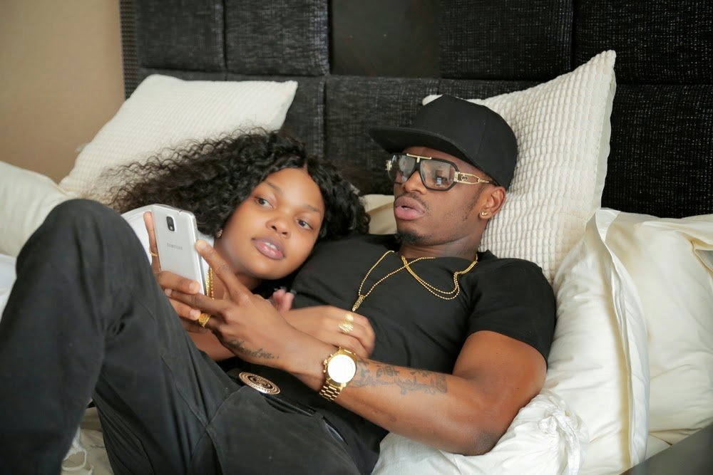 Wema Sepetu na Diamond Platnumz washerekea pamoja katika party ya Sallam