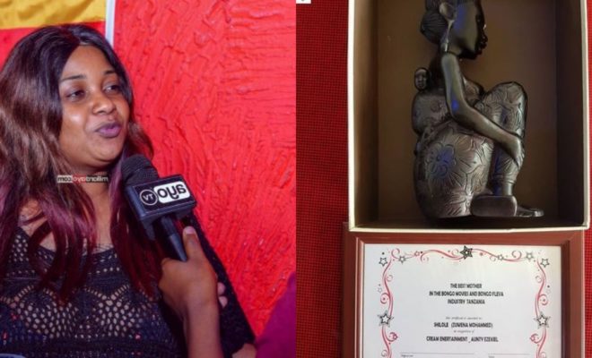 Baada ya Kupewa Tuzo,Shiloleh Atoa Shukuran kwa Aunty Ezekiel
