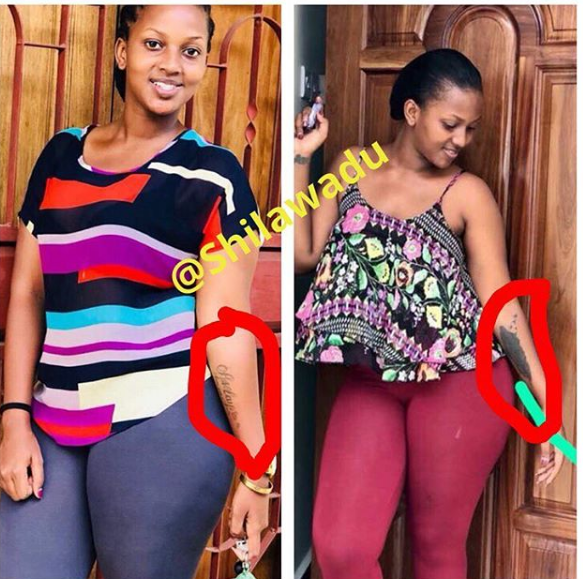 Hatimaye Tessy Chocolate Afuta Tatoo ya Aslay.