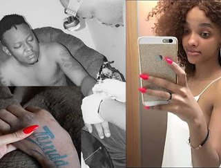 Casto Achora Tatoo Yenye Jina la Tunda.
