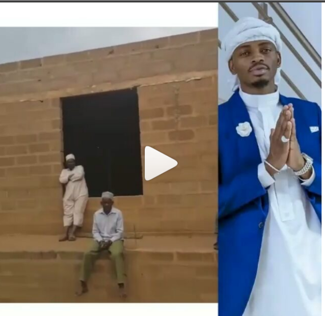 Harmonize Aonyesha Msikiti Unaojengwa na Diamond Huko Mtwara.