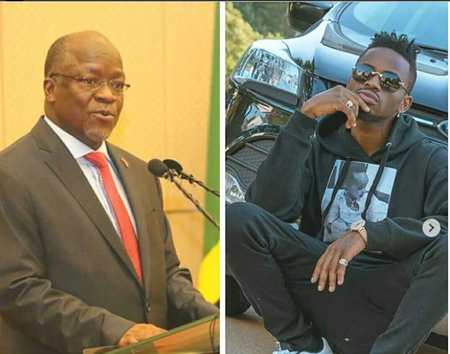 Diamond Anyoosha Mikono kwa JPM