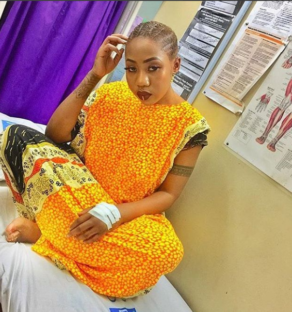 Amber Lulu Anasurika Kifo Baada ya Kupata Ajali Mbaya.