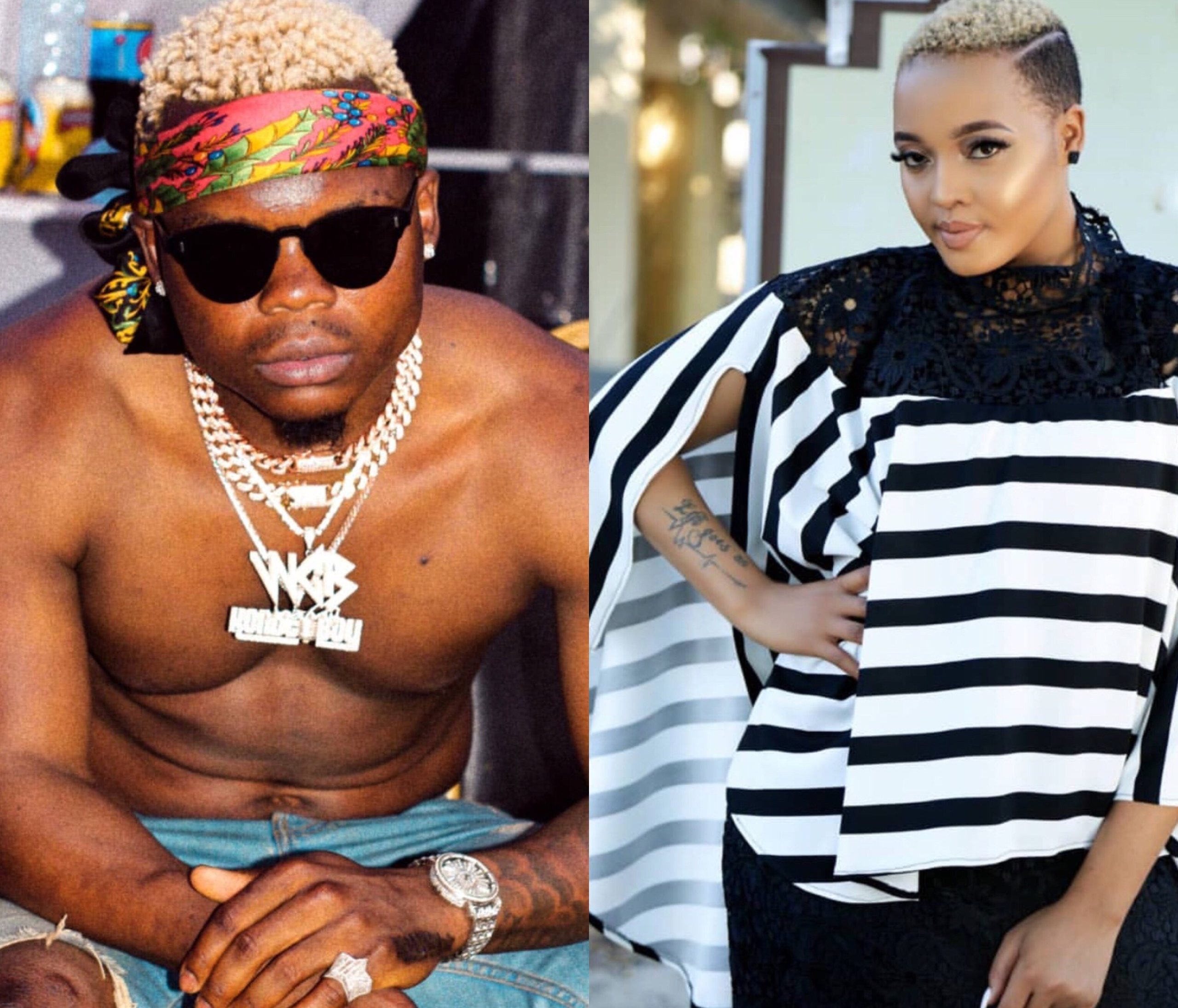 Harmonize na Wolper Mapenzi Moto Moto